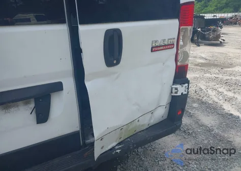 2019 Ram Promaster 2500 High Roof 159 Wb from USA, damaged, VIN 3C6TRVDG4KE541383